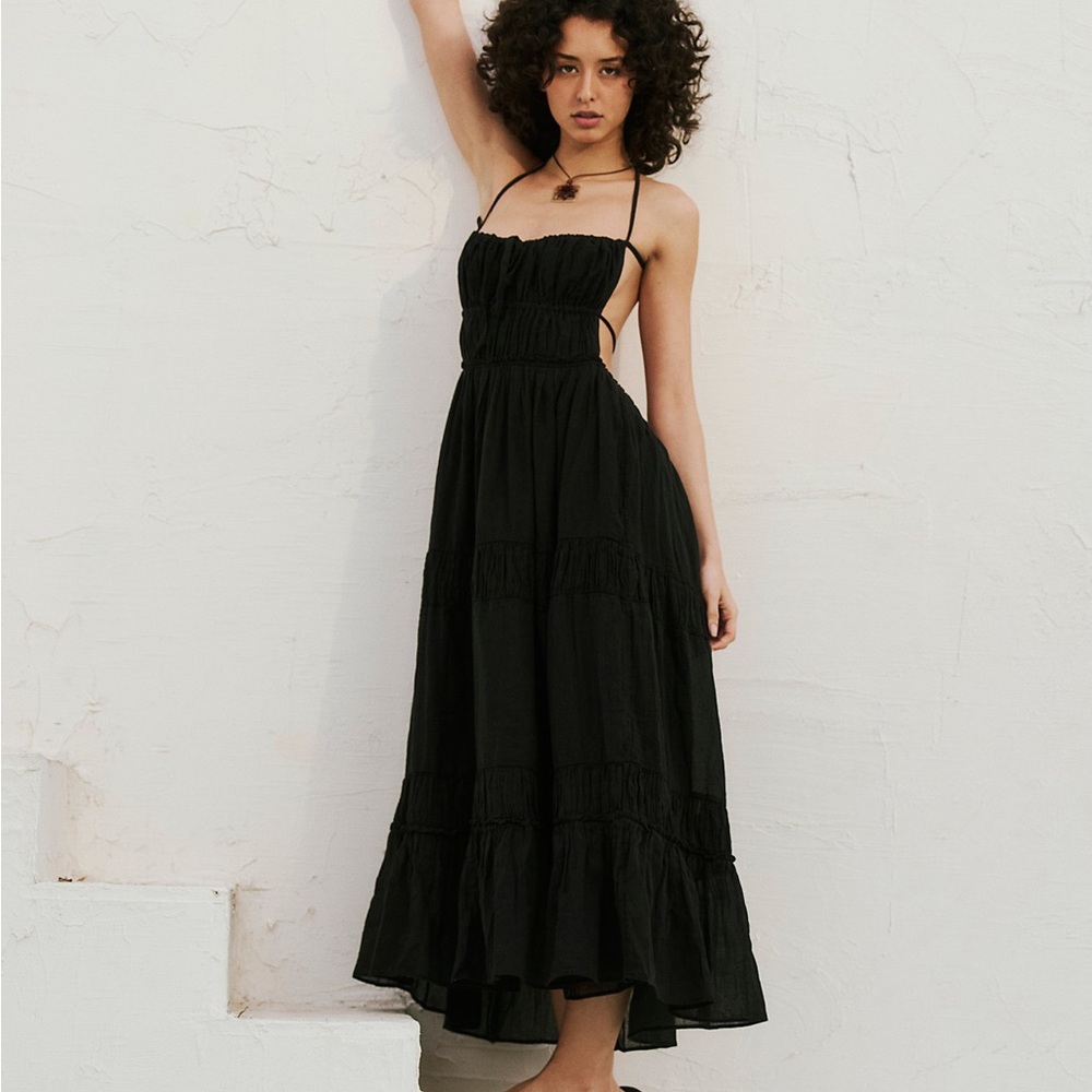 Free People Taking Sides Maxi Dress